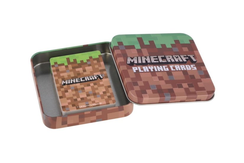Hrací karty Minecraft v krabičce