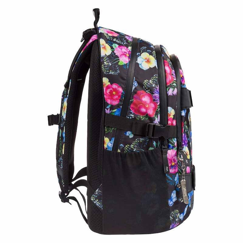 Školní batoh Baagl Skate Flowers