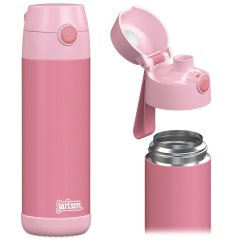 Dětská nerezová termoláhev na pití JARLSON MALI Růžová 500 ml
