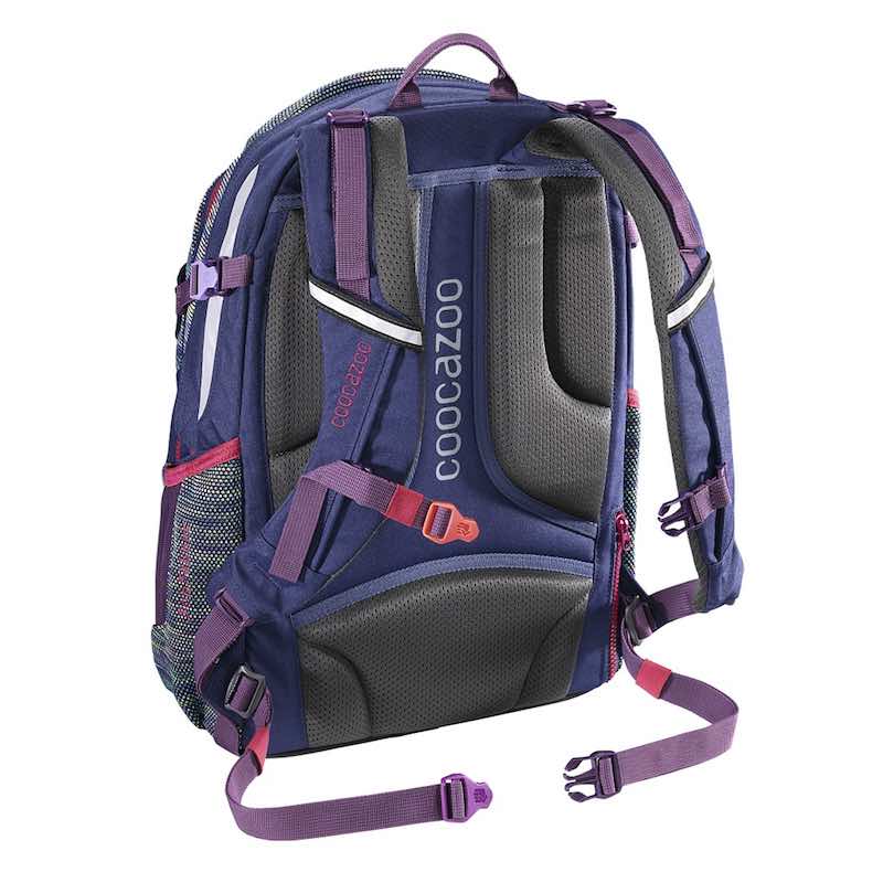 Školní batoh coocazoo JobJobber2, Wildberry Knit+ BONUS SPORTOVNÍ PYTEL za 1,- Kč