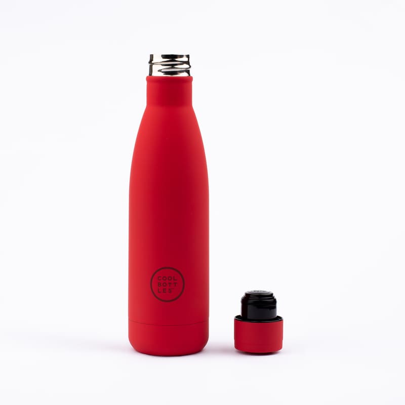Nerezová termolahev COOL BOTTLES Vivid Red třívrstvá 500ml