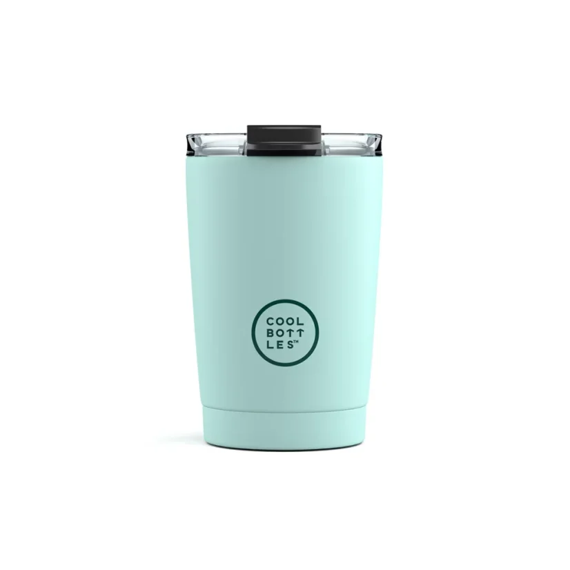 Nerezový termohrnek COOL BOTTLES Pastel Sky třívrstvý 330ml