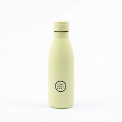 Nerezová termolahev COOL BOTTLES Pastel Green třívrstvá 350ml