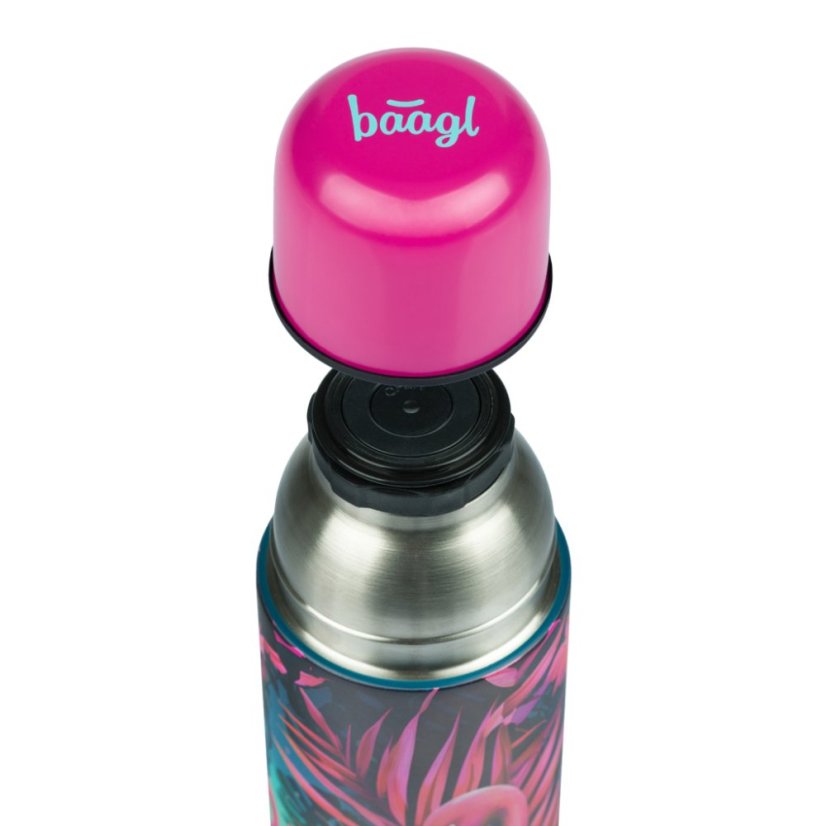 BAAGL Termoláhev Plameňáci, 550 ml - Baagl