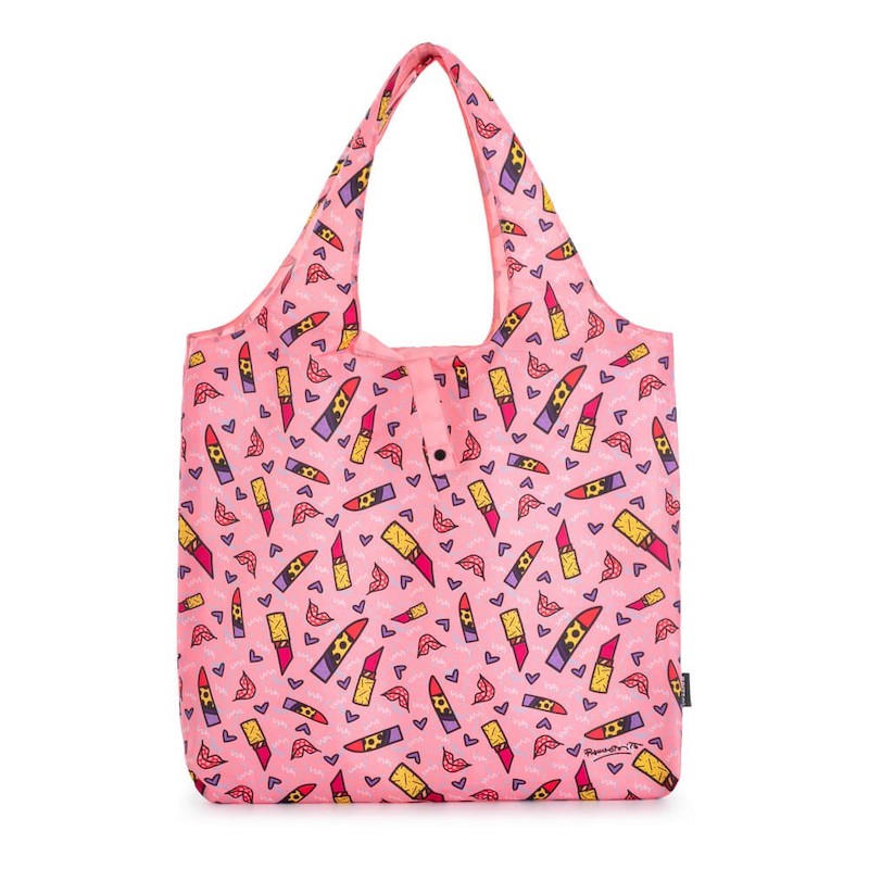 Skládací nákupní taška se zipem Bagmaster Britto Rtěnky