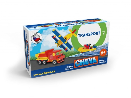 Stavebnice Cheva 1 Transport 309 ks