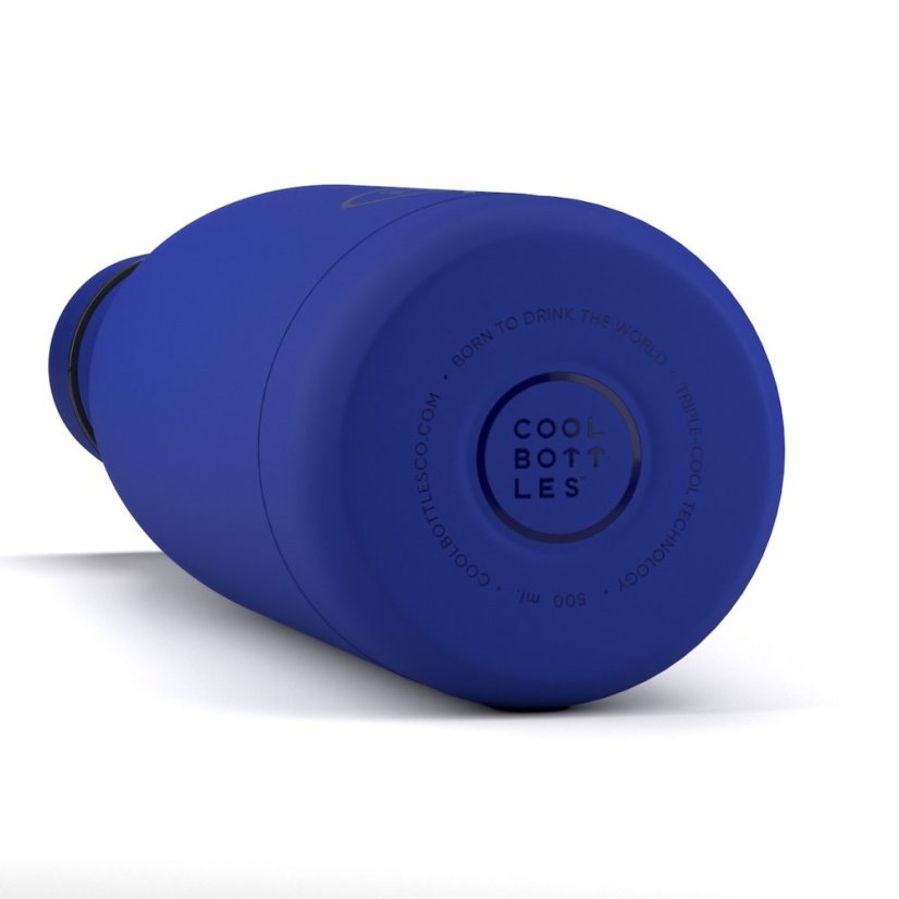 Nerezová termolahev COOL BOTTLES Vivid Blue třívrstvá 350 ml