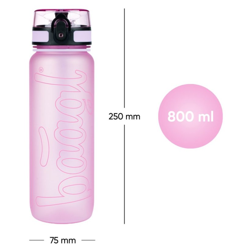 BAAGL Tritanová láhev na pití Lavender, 800 ml - Baagl