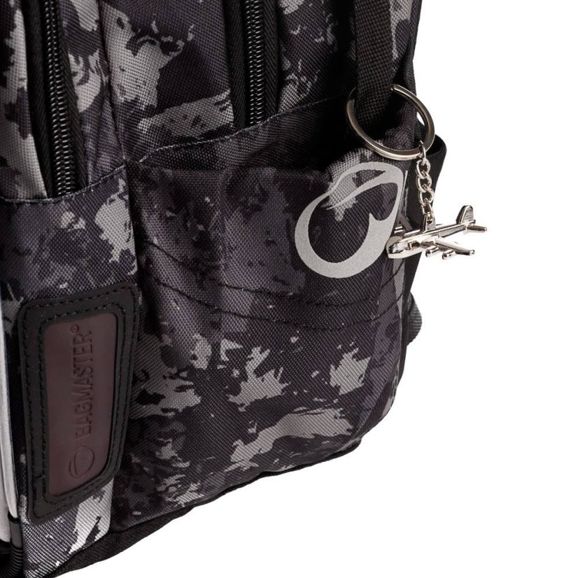 Školní batoh pro prvňáčky Bagmaster LUMI 24 B Stíhačky