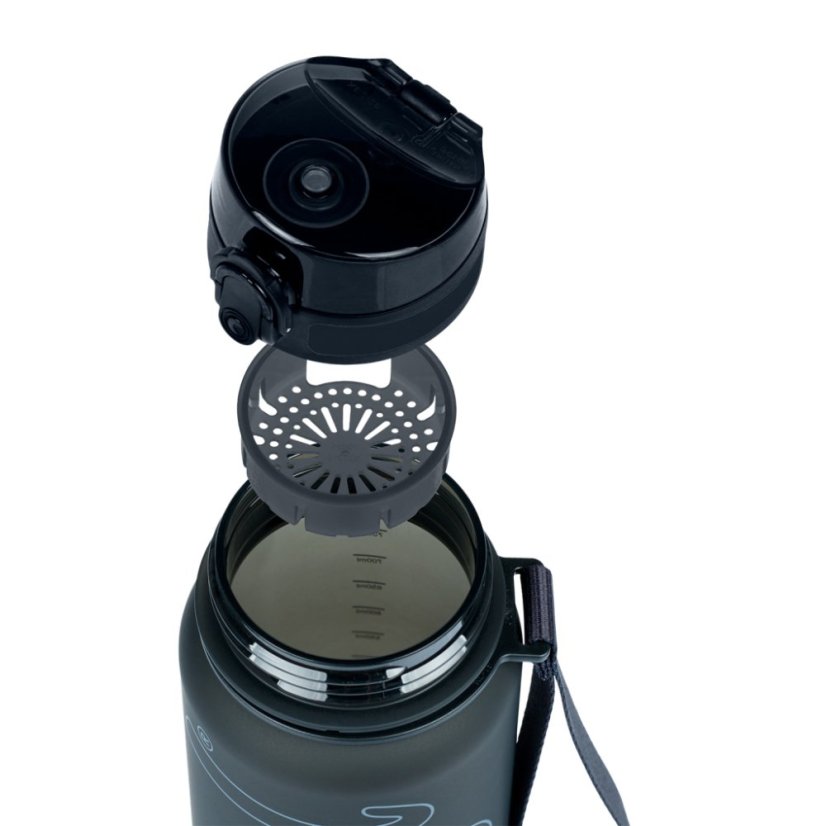 BAAGL Tritanová fľaša na nápoje Black, 800 ml - Baagl
