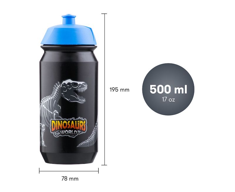 Dětská láhev na pití Baagl Dinosauři 500 ml
