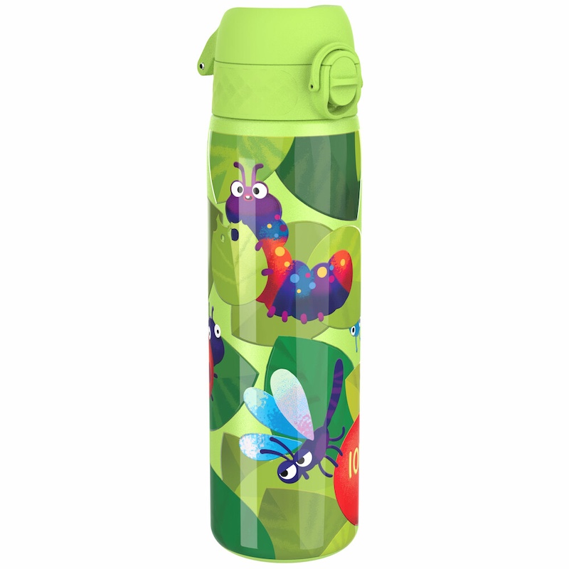 Nerezová fľaša na pitie ion8 Leak Proof Bugs Life 500 ml