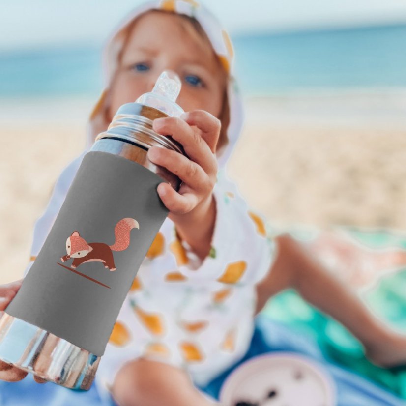 Pura silikónový návlek na fľašu – 260 ml, 325 ml - Fox