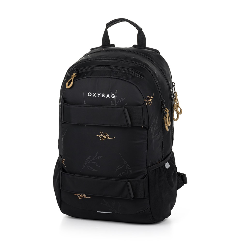 Studentský batoh + etue OXY Sport Flowers - Oxybag (Karton P+P)