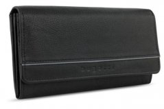 Dámská kožená peněženka Bugatti Banda černá