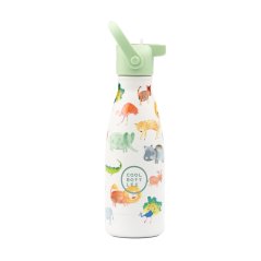 Detská termo fľaša z nerezovej ocele COOL BOTTLES Kids African Safari trojvrstvová 260 ml 3D