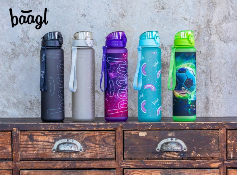 BAAGL Tritanová láhev na pití Galaxy, 1000 ml - Baagl