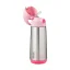 B.Box termoska na pití s brčkem 500 ml – Flamingo Fizz
