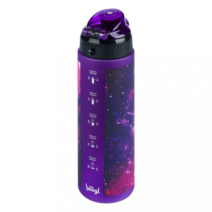 BAAGL Tritanová láhev na pití Galaxy, 700 ml - Baagl