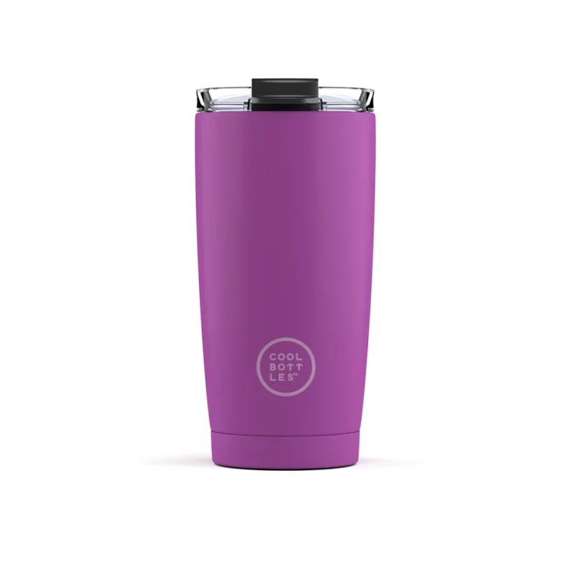 Nerezový termohrnek COOL BOTTLES Vivid Violet třívrstvý 550ml