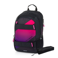 Studentský batoh + etue OXY Sport Ombre girl - Oxybag (Karton P+P)