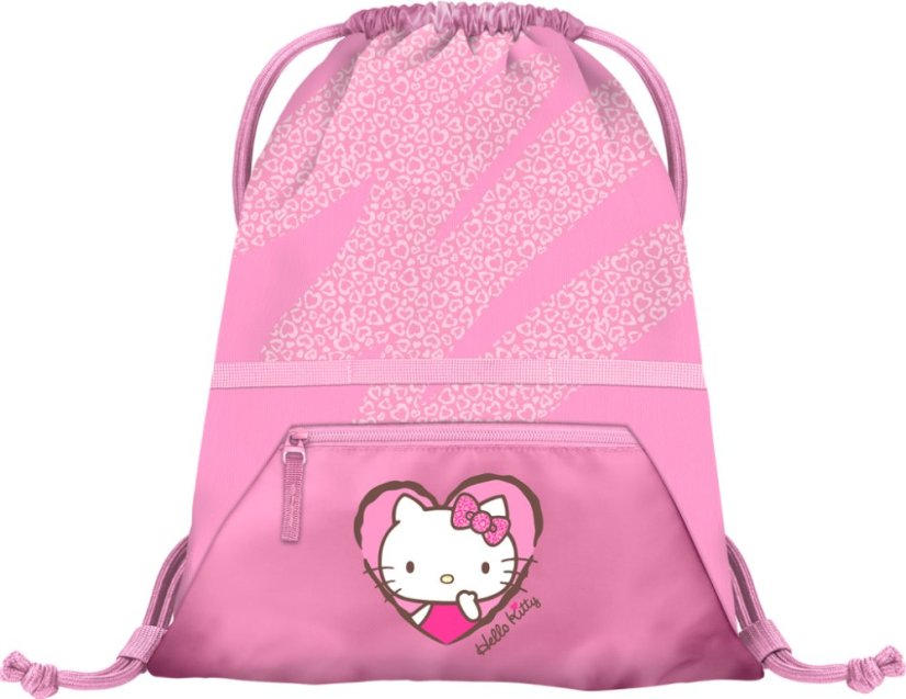 BAAGL SET 5 Zippy Plus Hello Kitty Sweet Leopard: aktovka, penál, sáček, zástěra, peněženka GRS - Baagl