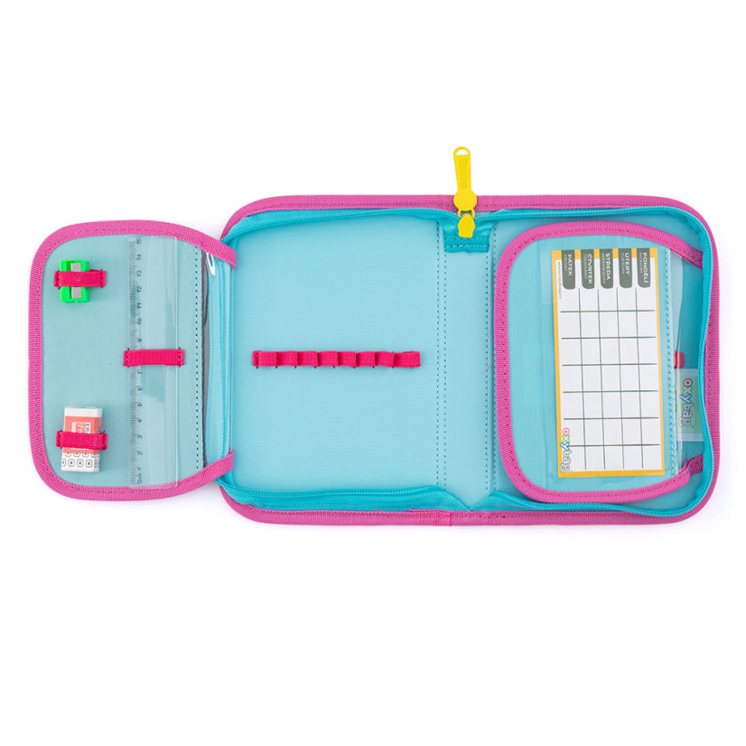 Penál 1 p. 2 chlopně, prázdný Unicorn iconic - Oxybag (Karton P+P)
