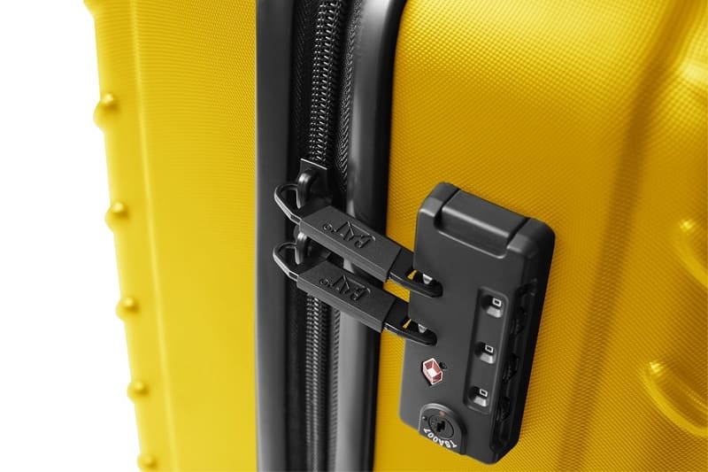 Cestovní kufr CAT Industrial Plate 92 l žlutý