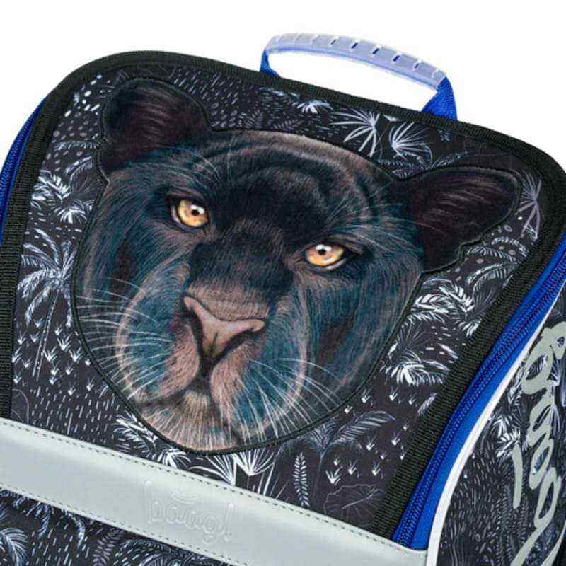 Školní aktovka pro prvňáčky Baagl Zippy Black Panther