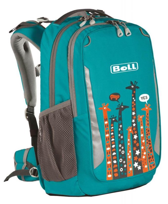 Školní batoh Boll SCHOOL MATE 20 Giraffe turquoise