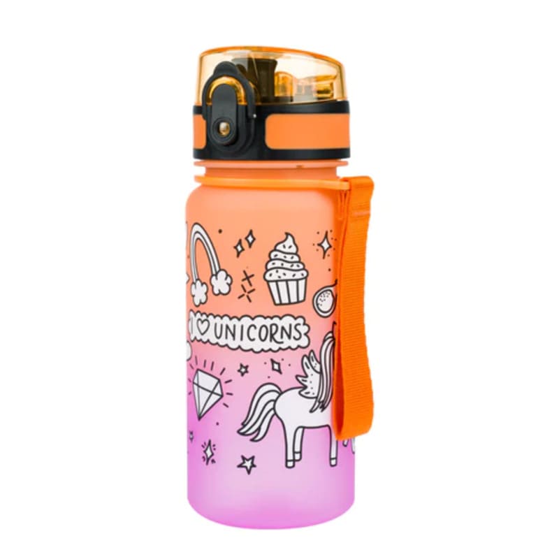 Dětská tritanová láhev na pití Baagl Gradient Jednorožec 350 ml