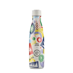Nerezová termolahev Cool Bottles Xclusive! Electric Garden třívrstvá 500 ml