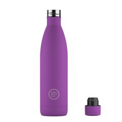 Nerezová termolahev COOL BOTTLES Vivid Violet třívrstvá 750 ml