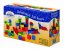 Kostky stavebnice dřevo 100ks v krabici 20x12x8cm - Detoa