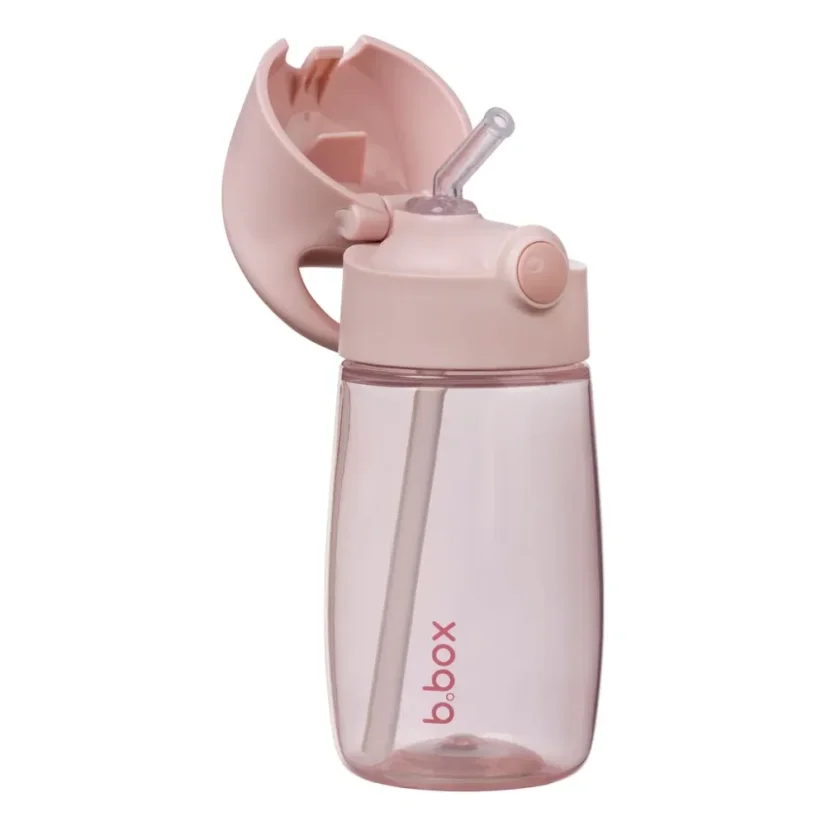 B.Box fľaša na pitie so slamkou Junior 380 ml – Blush Crush