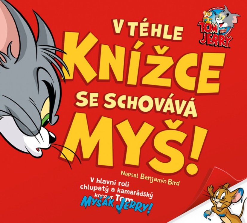TOM & JERRY: V téhle knížce se schovává MYŠ - Baagl