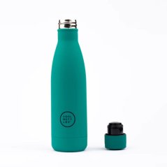 Nerezová termolahev COOL BOTTLES Vivid Quetzal třívrstvá 500ml