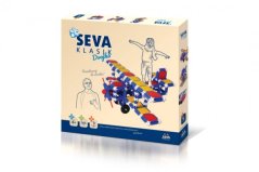 Stavebnice SEVA KLASIK Dvojka plast 366ks v krabici 36x33,5x5cm - SEVA