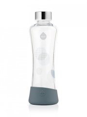 Láhev na pití Equa Squeeze Metallic Silver 550 ml