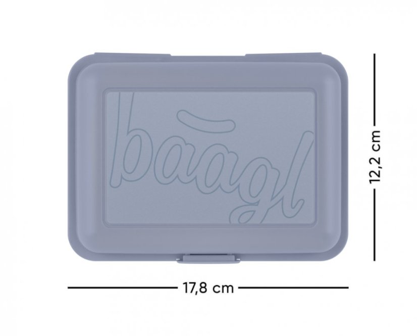BAAGL Box na svačinu Dust Blue - Baagl