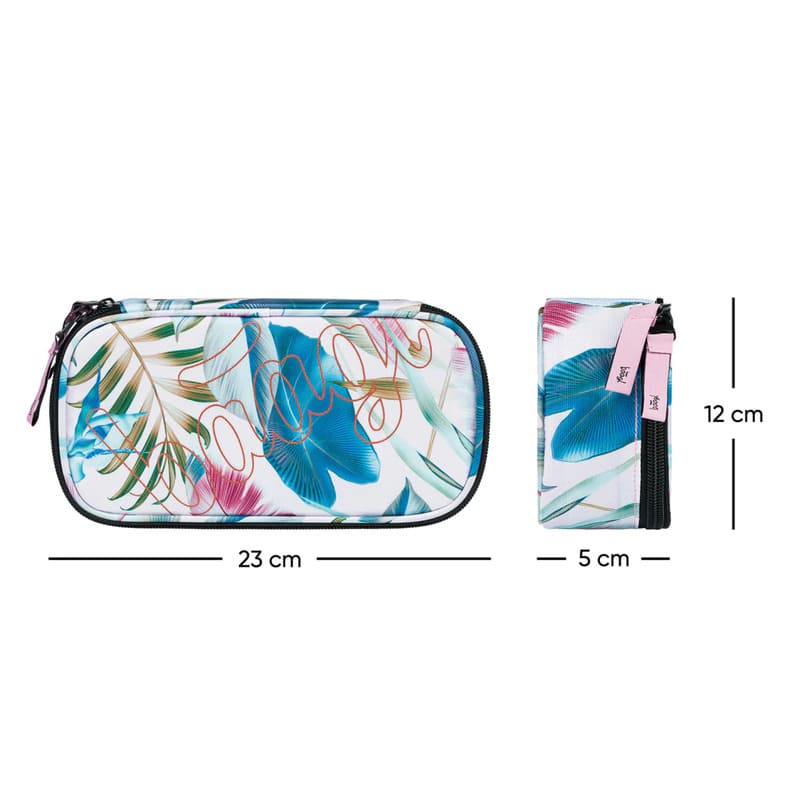 Školní batoh v setu Baagl Skate Leafs - 3 díly