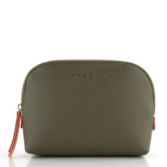 Dámská kosmetická taška Bugatti Ella olivová oválná