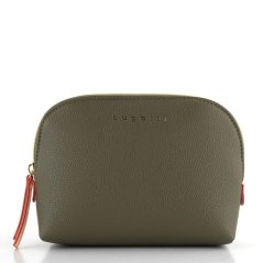 Dámská kosmetická taška Bugatti Ella olivová oválná