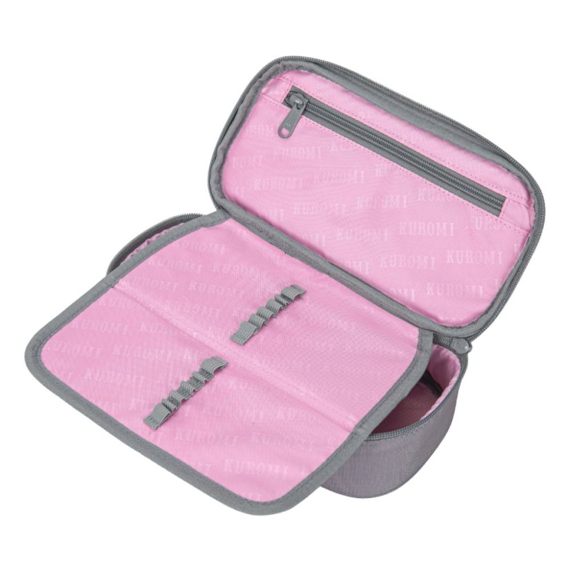 BAAGL Školský peračník etui Kuromi Grey GRS - Baagl