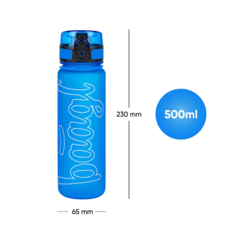 Tritanová láhev na pití Baagl Logo - modrá 500 ml