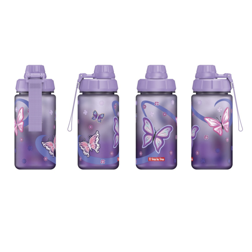 Tritanová láhev na pití Step by Step 0,55 l, Sweet Butterfly