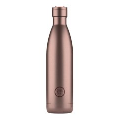 Nerezová termolahev COOL BOTTLES Metallic Rose třívrstvá 750 ml