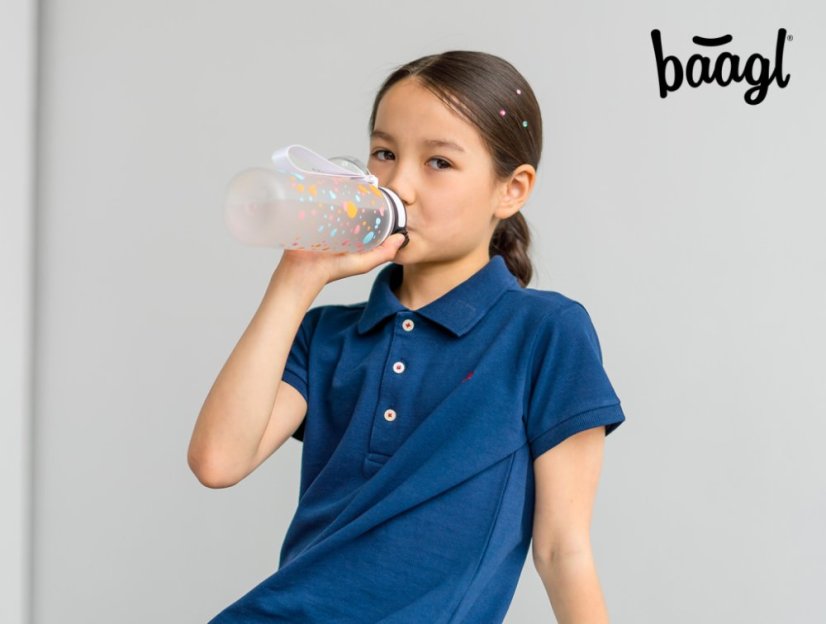 BAAGL Tritanová láhev na pití Mazlíčci, 500 ml - Baagl