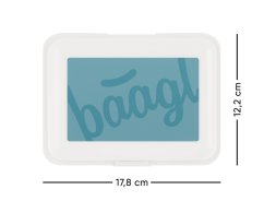 Box na svačinu Baagl Logo transparentní