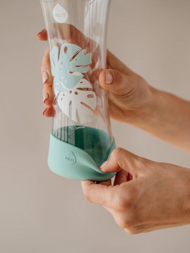Láhev na pití Equa Squeeze Active Monstera 550 ml